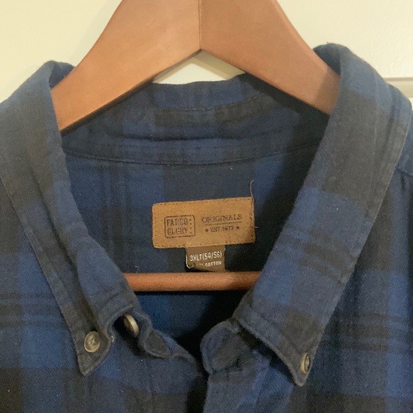 Vintage Blue Flannel - Picture 2 of 5
